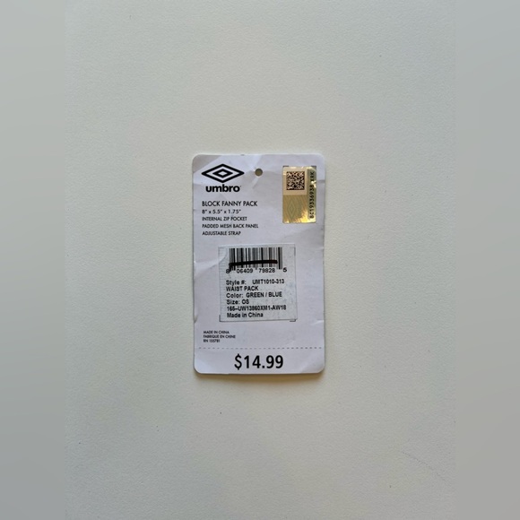 UMBRO Block Fanny Pack - Picture 6 of 6